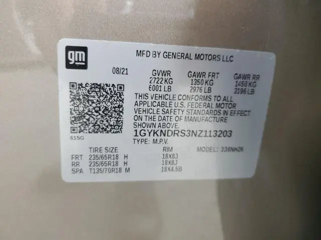 2022 CADILLAC XT5 PREMIUM LUXURY  