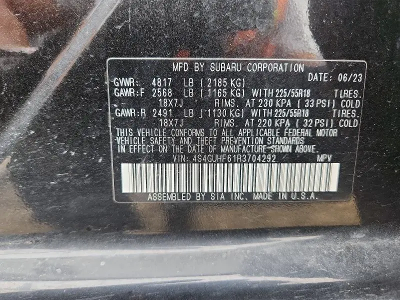 2024 SUBARU CROSSTREK SPORT  