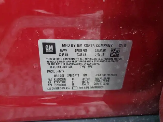 2018 BUICK ENCORE ESSENCE  