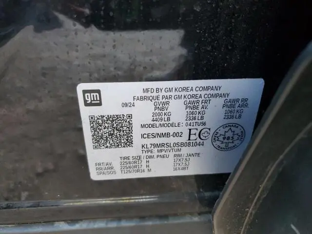 2025 CHEVROLET TRAILBLAZER LT  