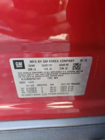 2015 BUICK ENCORE CONVENIENCE  