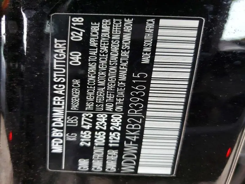 2018 MERCEDES-BENZ C 300 4MATIC  