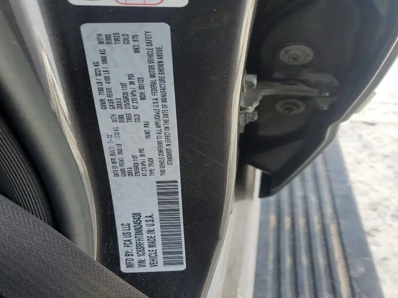 2022 RAM 1500 LIMITED  