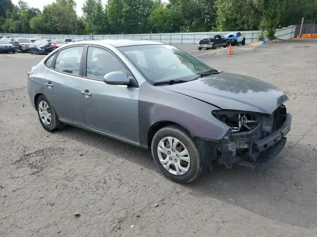 2010 HYUNDAI ELANTRA BLUE  