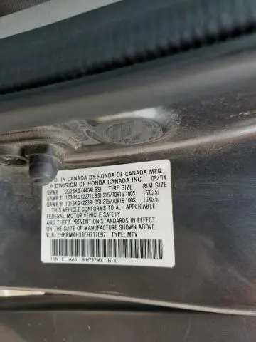 2014 HONDA CR-V LX  