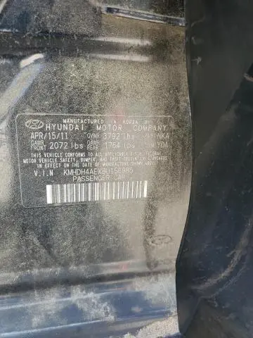 2011 HYUNDAI ELANTRA GLS