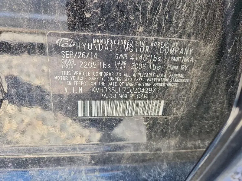 2014 HYUNDAI ELANTRA GT BASE  