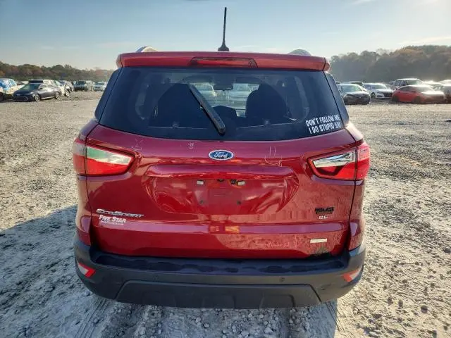 2020 FORD ECOSPORT SE  