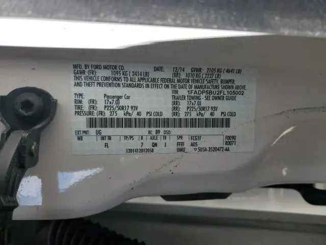 2015 FORD C-MAX SEL  