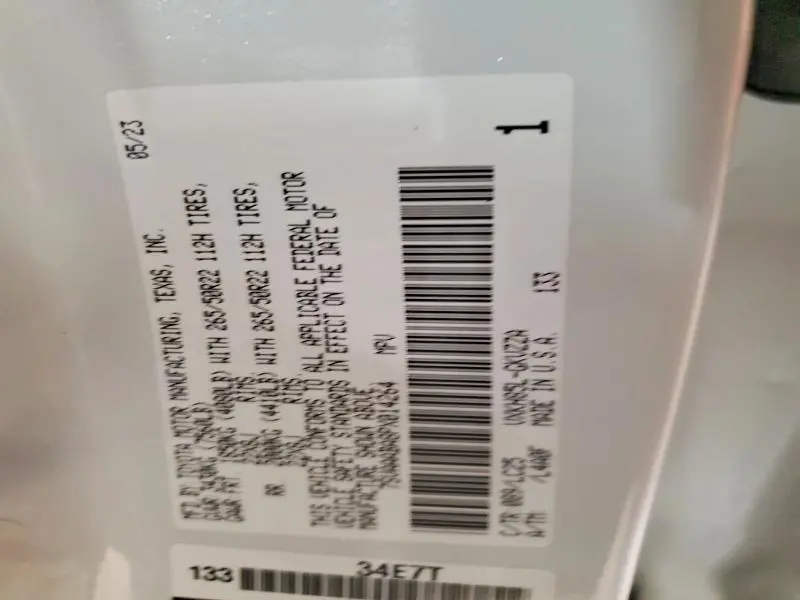 2023 TOYOTA SEQUOIA SR5  