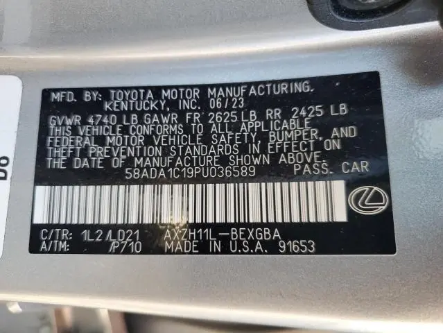 2023 LEXUS ES 300H BASE  