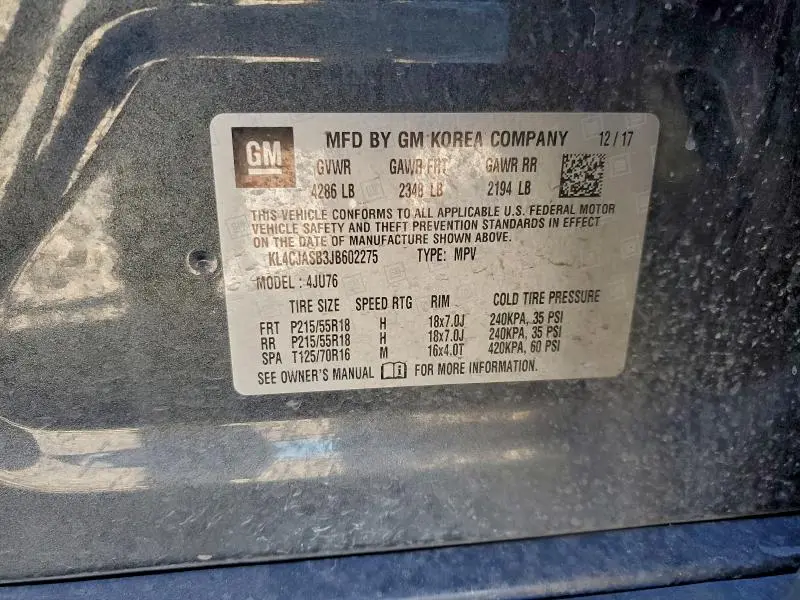 2018 BUICK ENCORE PREFERRED  