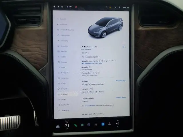 2020 TESLA MODEL X   