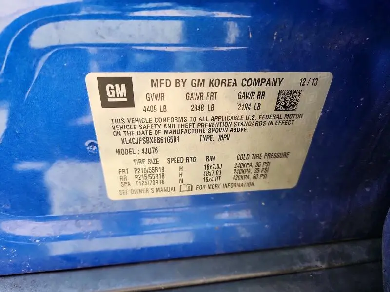 2014 BUICK ENCORE CONVENIENCE  
