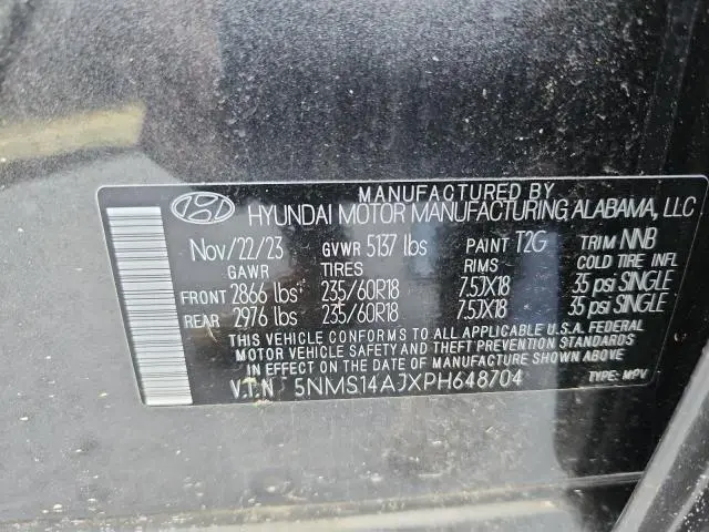 2023 HYUNDAI SANTA FE SE  