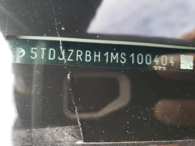 2021 TOYOTA HIGHLANDER XSE  