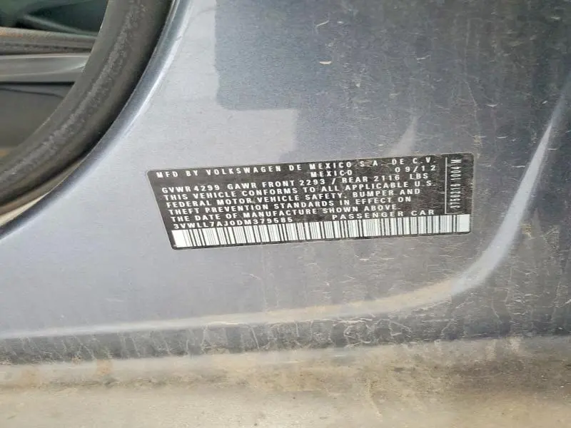 2013 VOLKSWAGEN JETTA TDI  