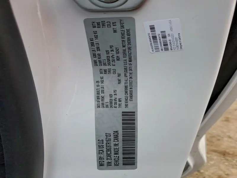 2026 CHRYSLER PACIFICA SELECT  