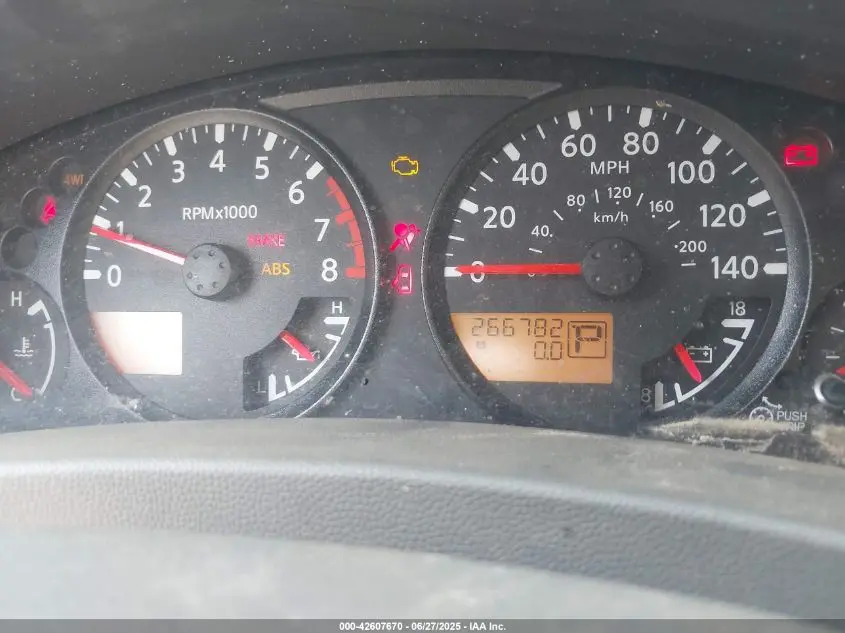 2012 NISSAN FRONTIER SV