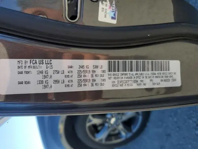 2015 DODGE JOURNEY CROSSROAD  