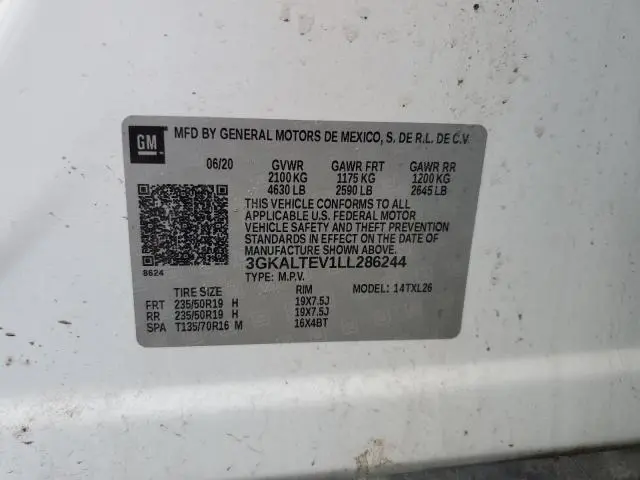 2020 GMC TERRAIN SLE  