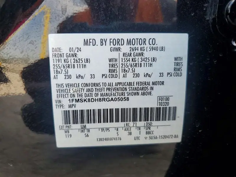 2024 FORD EXPLORER XLT  