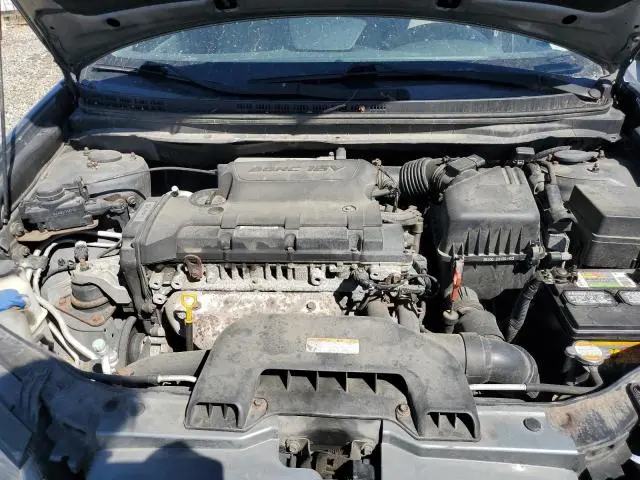 2010 HYUNDAI ELANTRA BLUE