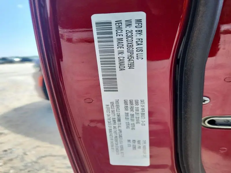 2023 DODGE CHARGER SXT  