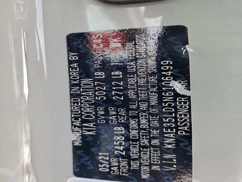 2022 KIA STINGER GT LINE  