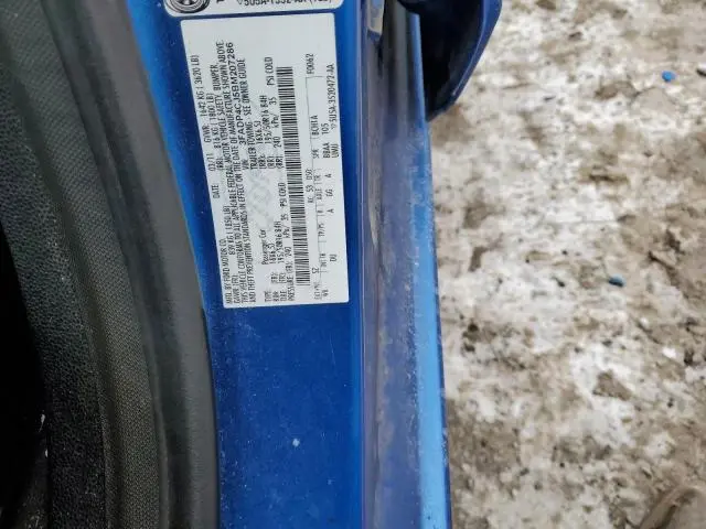 2011 FORD FIESTA SEL  