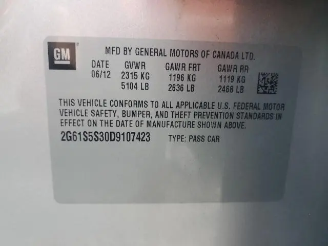 2013 CADILLAC XTS PREMIUM COLLECTION  