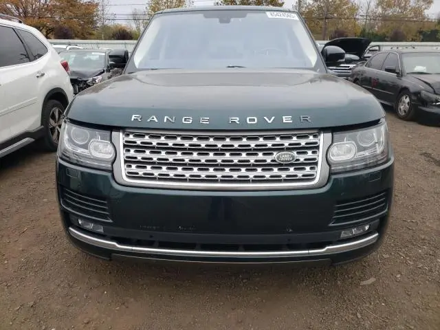 2016 LAND ROVER RANGE ROVER SUPERCHARGED  