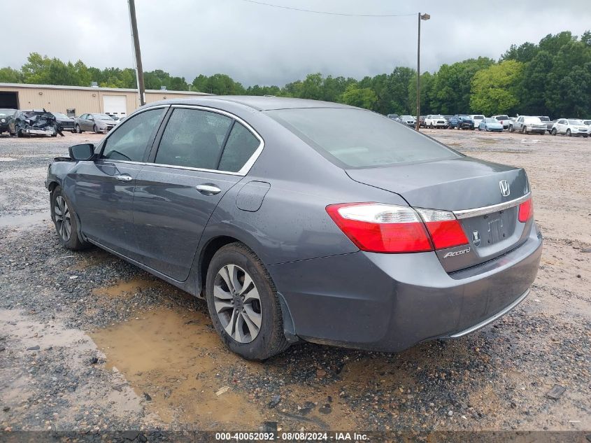 2014 HONDA ACCORD LX