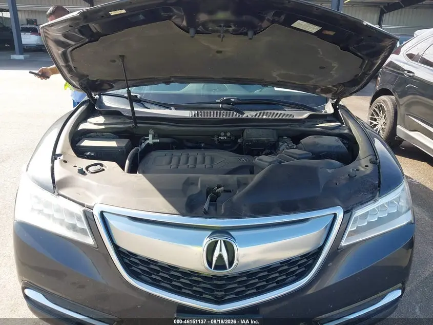 2016 ACURA MDX TECHNOLOGY   ACURAWATCH PLUS PACKAGES/TECHNOLOGY PACKAGE
