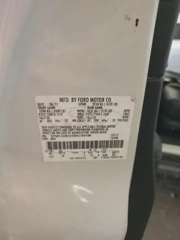 2011 FORD ESCAPE LIMITED  