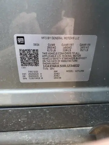 2024 GMC ACADIA UPLEVEL  