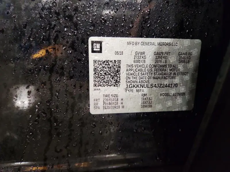 2018 GMC ACADIA SLT-1  