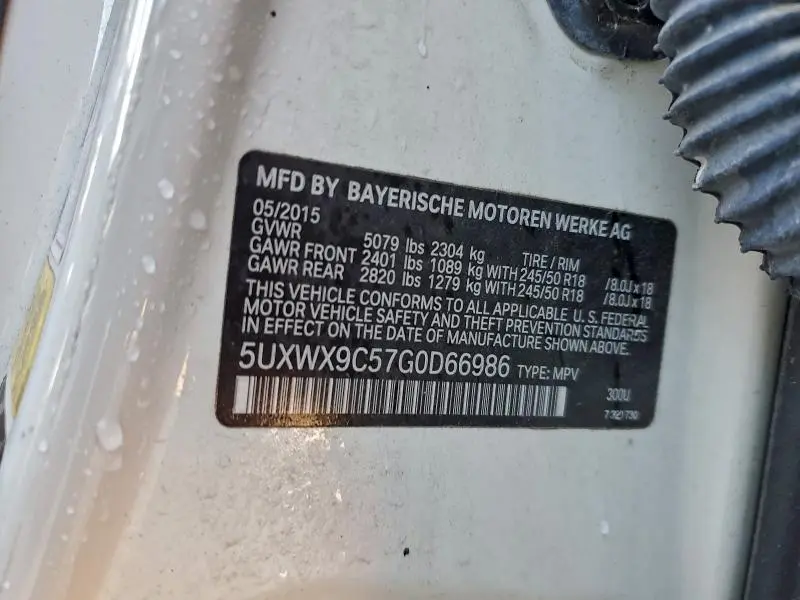 2016 BMW X3 XDRIVE28I  