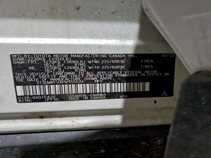 2023 TOYOTA RAV4 WOODLAND EDITION  