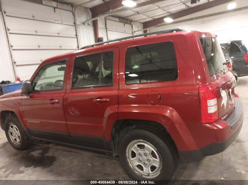 2017 JEEP PATRIOT SPORT FWD