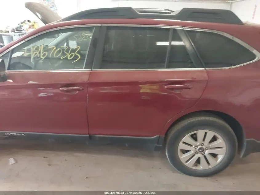 2017 SUBARU OUTBACK 2.5I PREMIUM