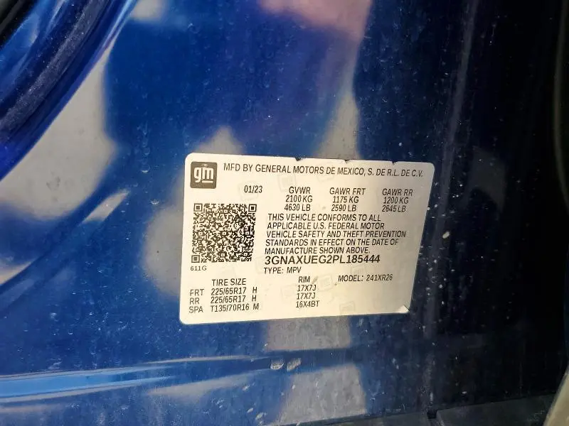 2023 CHEVROLET EQUINOX LT  