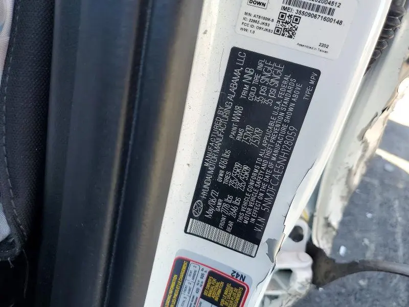 2022 HYUNDAI TUCSON SEL  