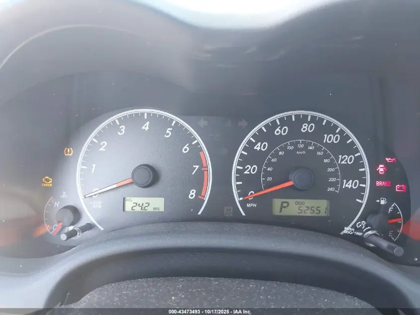 2012 TOYOTA COROLLA LE