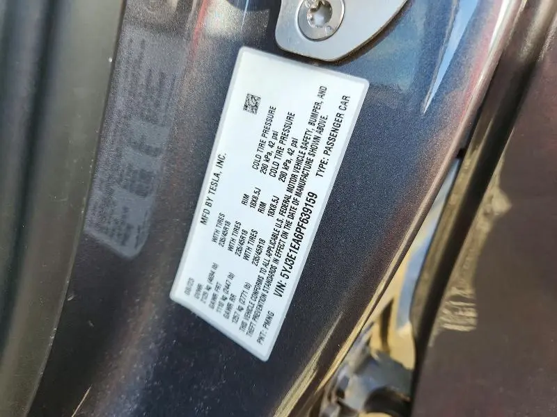 2023 TESLA MODEL 3   