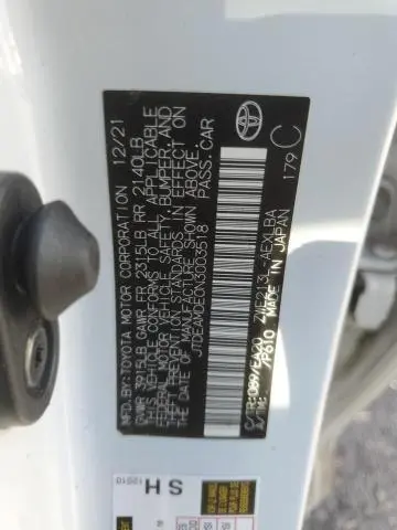 2022 TOYOTA COROLLA LE