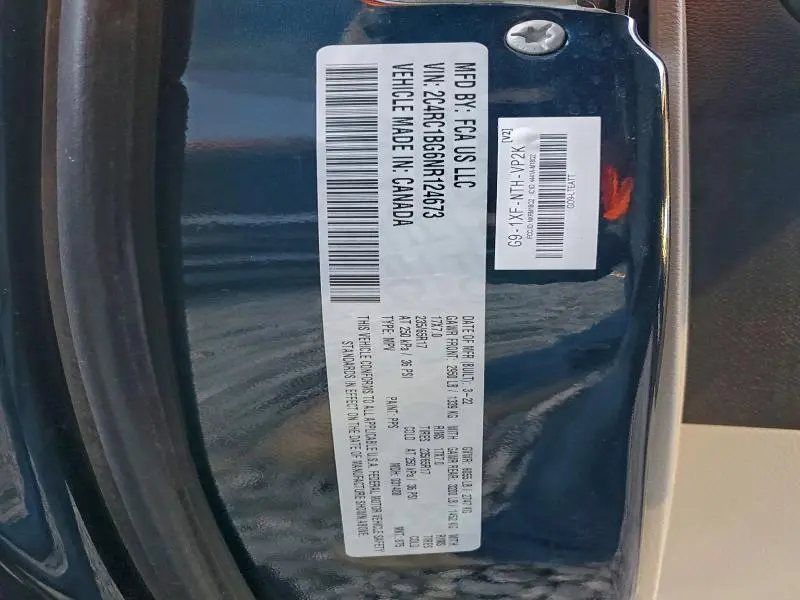 2022 CHRYSLER PACIFICA TOURING L  