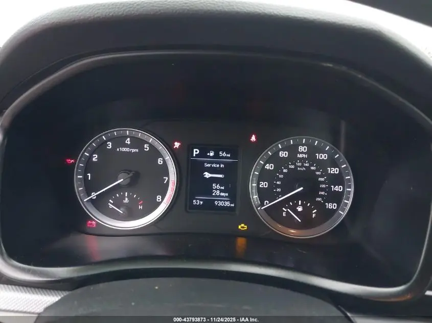 2019 HYUNDAI SONATA SE