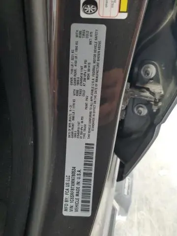 2021 RAM 1500 BIG HORN/LONE STAR