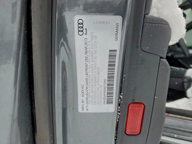 2019 AUDI A4 PREMIUM PLUS  